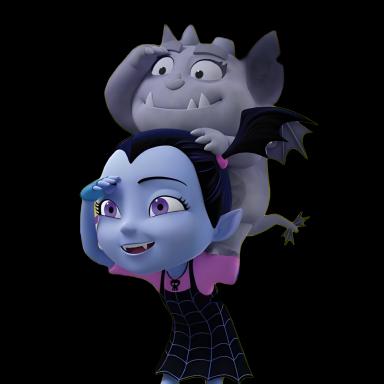 SmileMakers® Disney Vampirina Stickers 2-1/2 Inch, 100 per Roll for Patient Rewards