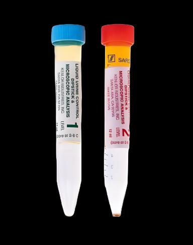 Microscopic / Dipstick Urine Control Set Urine Level 1, 2 2 X 5 X 12 mL