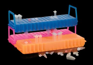 UniRack™ Test Tube Rack for 10mm-12mm & 0.2mL-0.5mL Tubes, Blue