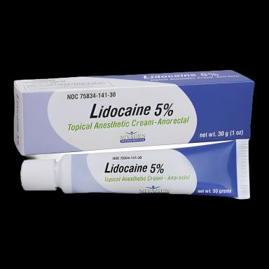 Lidocaine HCl 5% Cream 30g - Nivagen Pharmaceuticals