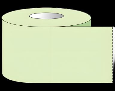 Blank Label Tape Shamrock Multipurpose Label Lime Green 3/4 X 500 Inch