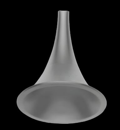Ear Speculum Tip Oval Tip Stainless Steel 5.5 mm Reusable