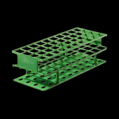 Nalgene Unwire 40-Place Test Tube Rack for 25mm Tubes - Green