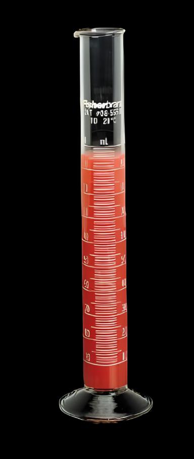 Graduated Cylinder Fisherbrand™ Class B / Round Base Glass 250 mL