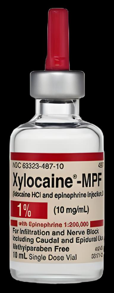 Xylocaine® - MPF with Epinephrine Lidocaine HCl / Epinephrine, Preservative Free 1% - 1:200,000 Injection Single-Dose Vial 10 mL
