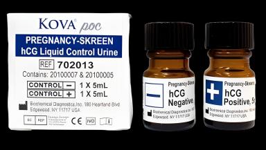 Reproductive Endocrinology Control Set Pregnancy-Skreen® - hCG Positive/Negative Level