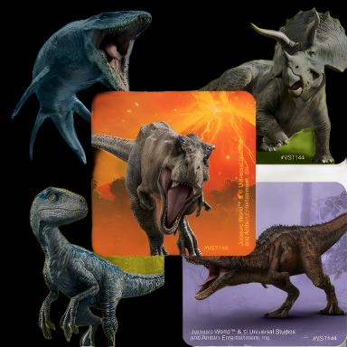 Jurassic World Stickers for Patient Rewards - 250/Roll, 1.625 Inch by Value Stickers™