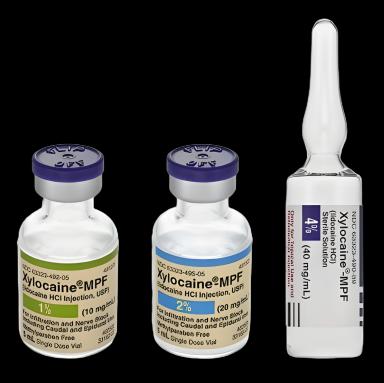 Lidocaine HCl, Preservative Free 2%, 20 mg / mL Injection Single-Dose Vial 5 mL - 63323049507