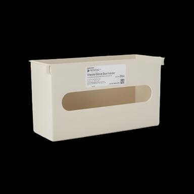 Glove Box Holder McKesson Prevent® Vertical Mounted 1-Box Capacity Putty 3-7/8 X 6-1/2 X 11 Inch Plastic