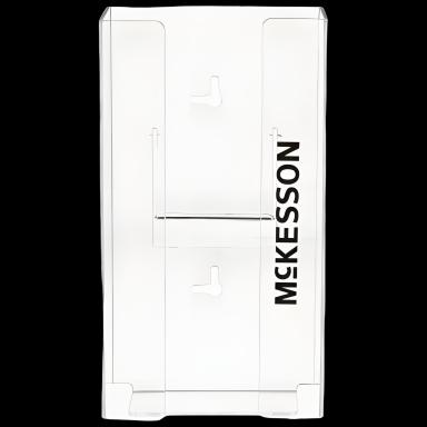Glove Box Holder McKesson Horizontal or Vertical Mounted 1-Box Capacity Clear 4 X 5-1/2 X 10 Inch Plastic