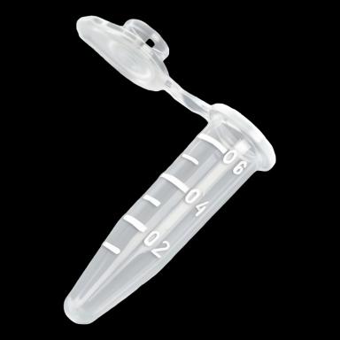 McKesson 0.5 mL Microcentrifuge Tubes with Snap Cap, Polypropylene