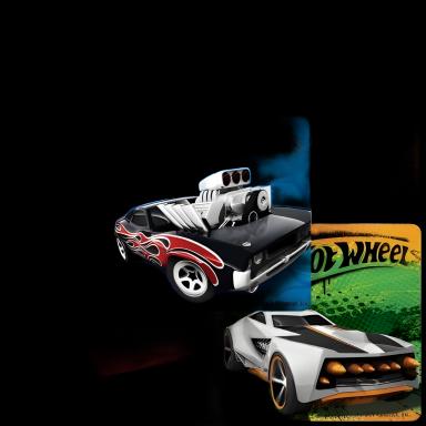 SmileMakers® 100 per Box Hot Wheel Classic Sticker 2-1/2 Inch