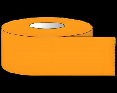 Blank Label Tape Shamrock Multipurpose Label Orange Tape 1/2 X 500 Inch
