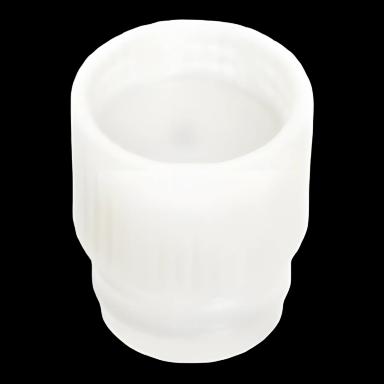 Tube Closure LDPE Push Cap White 13 mm Diameter For 13 mm Diameter Tubes NonSterile