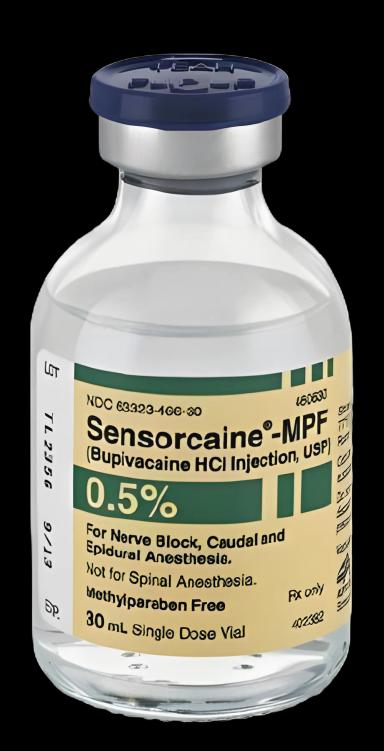 Sensorcaine® - MPF Bupivacaine HCl, Preservative Free 0.5%, 5 mg / mL Injection Single-Dose Vial 30 mL