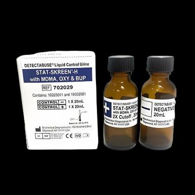 Detectabuse® Stat-Skreen® H with OXY, BUP Control Set for Drugs of Abuse Testing