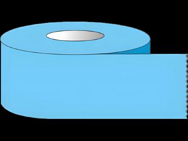 Blank Label Tape Multipurpose Label Blue 1/2 X 500 Inch