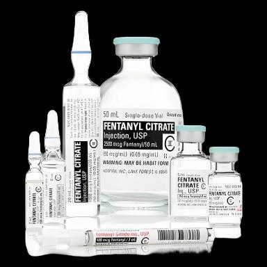 Fentanyl Citrate, Preservative Free 50 mcg / mL Injection Ampule 2 mL CII - 00409909332
