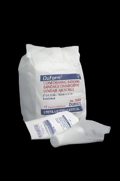 Conforming Bandage Duform 3 Inch X 4-1/10 Yard 1 per Pack Sterile 1-Ply Roll Shape