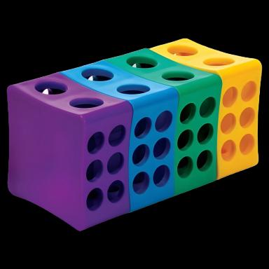 Interlocked Rota-Rack® Test Tube Rack - 26 Place, Multisize, Autoclavable