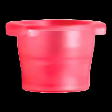 VersaClosure™ LDPE Tube Closure for Laboratory Test Tubes - Red, NonSterile