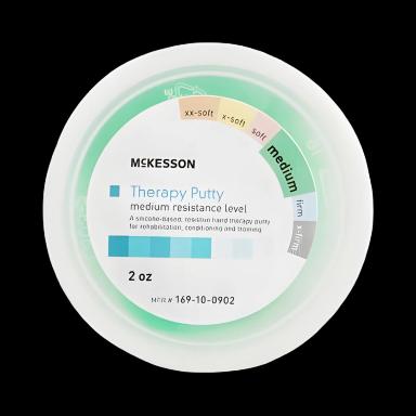 McKesson Medium Resistance Therapy Putty 2 oz - Silicone Polymer, Non-Toxic