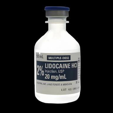 Lidocaine HCl 2% Injection 20 mg/mL Multiple-Dose Vial 50 mL - Generic Xylocaine Alternative