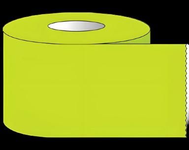 Blank Label Tape Shamrock Multipurpose Label Chartreuse 3/4 X 500 Inch