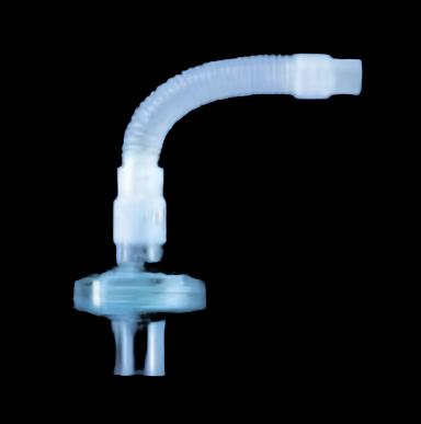 Heat and Moisture Exchanger with Filter Portex® Thermovent® 27 mg H20 @ 500 VT 1.6 @ 30, 3.8 @ 60, 6.5 @ 90 mg H2O @ L/min