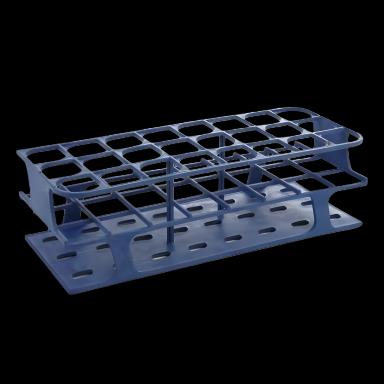 OneRack® Full Size Test Tube Rack, 24-Place, 15-50 mL Tubes, Blue, Durable POM