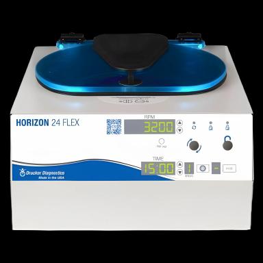 HORIZON Flex 24 Place Centrifuge with Horizontal Rotor - Max 3,400 RPM & 2,000xG RCF