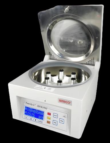 Centrifuge PowerSpin™ DX 6 Place Horizontal Rotor Variable Speed UP to 4,000 RPM