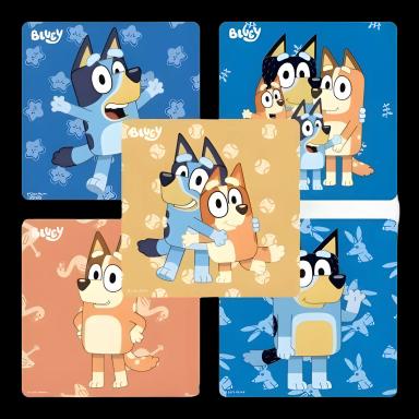 SmileMakers® 100 per Box Bluey Sticker 2-1/2 Inch - ST1955R