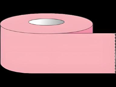 Blank Label Tape Multipurpose Label Pink 1/2 X 500 Inch