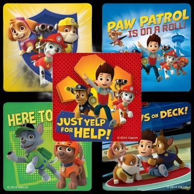 SmileMakers® PAW Patrol Stickers for Patient Rewards - 100/Roll, 2-1/2 Inch, ST952R