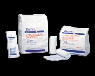 Conforming Bandage Duform 4 Inch X 4-1/10 Yard 12 per Pack NonSterile 1-Ply Roll Shape