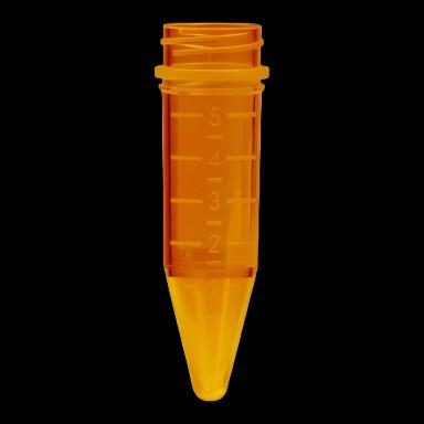 MacrewTube™ 5 mL Microcentrifuge Tube with Screw Cap - Polypropylene, RNase/DNase Free
