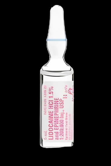 Lidocaine HCl / Epinephrine 1.5% - 1:200,000 Injection Ampule 5 mL