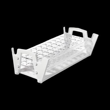 Nalgene™ 40-Place Slant Rack Test Tube Rack for 20mm Tubes - Thermo Scientific