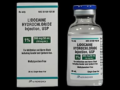 Lidocaine HCl Injection 1%, 10mg/mL, 30mL Single-Dose Vial - Preservative-Free