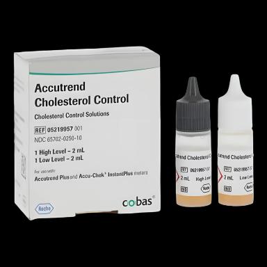 Cardiac / Lipids / General Chemistry Control Set Accutrend® Cholesterol 2 Levels