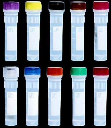 2 mL Polypropylene Microcentrifuge Tube with Screw Cap, Sterile - Sarstedt 72.694.396
