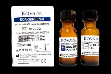 Detectabuse® DOA-Skreen 17-Drug Panel Control Set - Positive/Negative Level, 2 x 10 mL