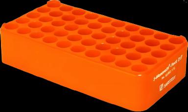 S-Monovette® Block Rack Test Tube Rack 50 Place for 17mm Tubes - Autoclavable Polypropylene