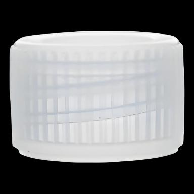 Tube Closure HDPE Screw Cap Natural 11 mm Diameter For 11.5 to 12 mm Tubes NonSterile