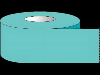 Blank Label Tape Shamrock Colored Identification Tape Aqua Tape 1/2 X 500 Inch