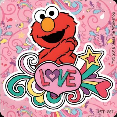 SmileMakers® Disney Elmo Stickers for Pediatric Patient Comfort, 100/Box, 2-1/2 Inch