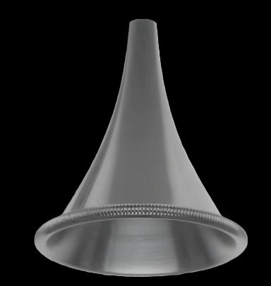 Ear Speculum Tip Round Tip Chrome Plated 6 mm Reusable - AU5184