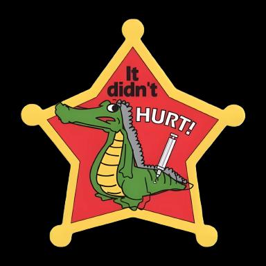 PDC® 'It Didn't Hurt' Reward Sticker 2 Inch for Pediatric Patients - 59708910