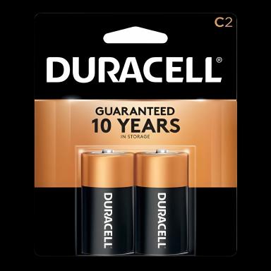 Duracell® Coppertop® D Cell Alkaline Battery 1.5V - Long-Lasting Power for Medical Equipment